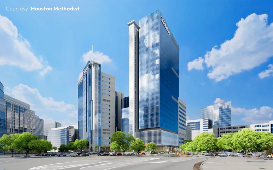 Cemex is providing Vertua lower carbon concrete for Methodist’s Centennial Tower at Houston’s Medical Center